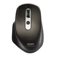 Port Connect Bluetooth Wireless and Rechargeable Executive Mouse - Black