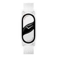 Xiaomi Smart Band 10 Magnetic Kona Leather Strap - Glacier White