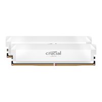Crucial Pro DDR5 6000MHz 32GB Overclocking Memory Kit – White