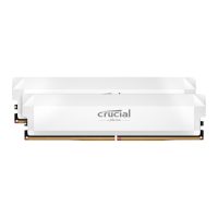 Crucial Pro DDR5-6000 64GB Overclocking Memory Kit - White