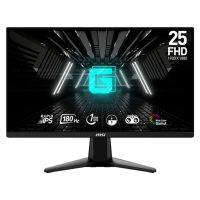 MSI G255F 25" Gaming Monitor 1920x1080 (FHD) Rapid IPS 1ms 180Hz Adaptive Sync HDMI Displayport Black
