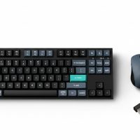 Keychron B33 80% TKL Wireless Keyboard and Mouse Combo – Black/Green