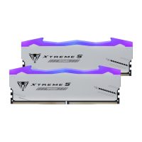 Patriot Viper Xtreme 5 RGB MPower 32GB 6000MHz DDR5 Desktop Gaming Memory Kit - Silver