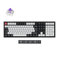 Keychron Q6 HE QMK Full-size Wireless Custom Mechanical Keyboard (Nebula Switch) – Carbon Black