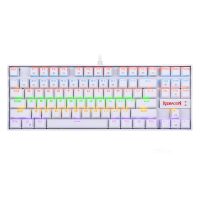 REDRAGON KUMARA Mechanical 87 Key|RGB Backlit Gaming Keyboard - White