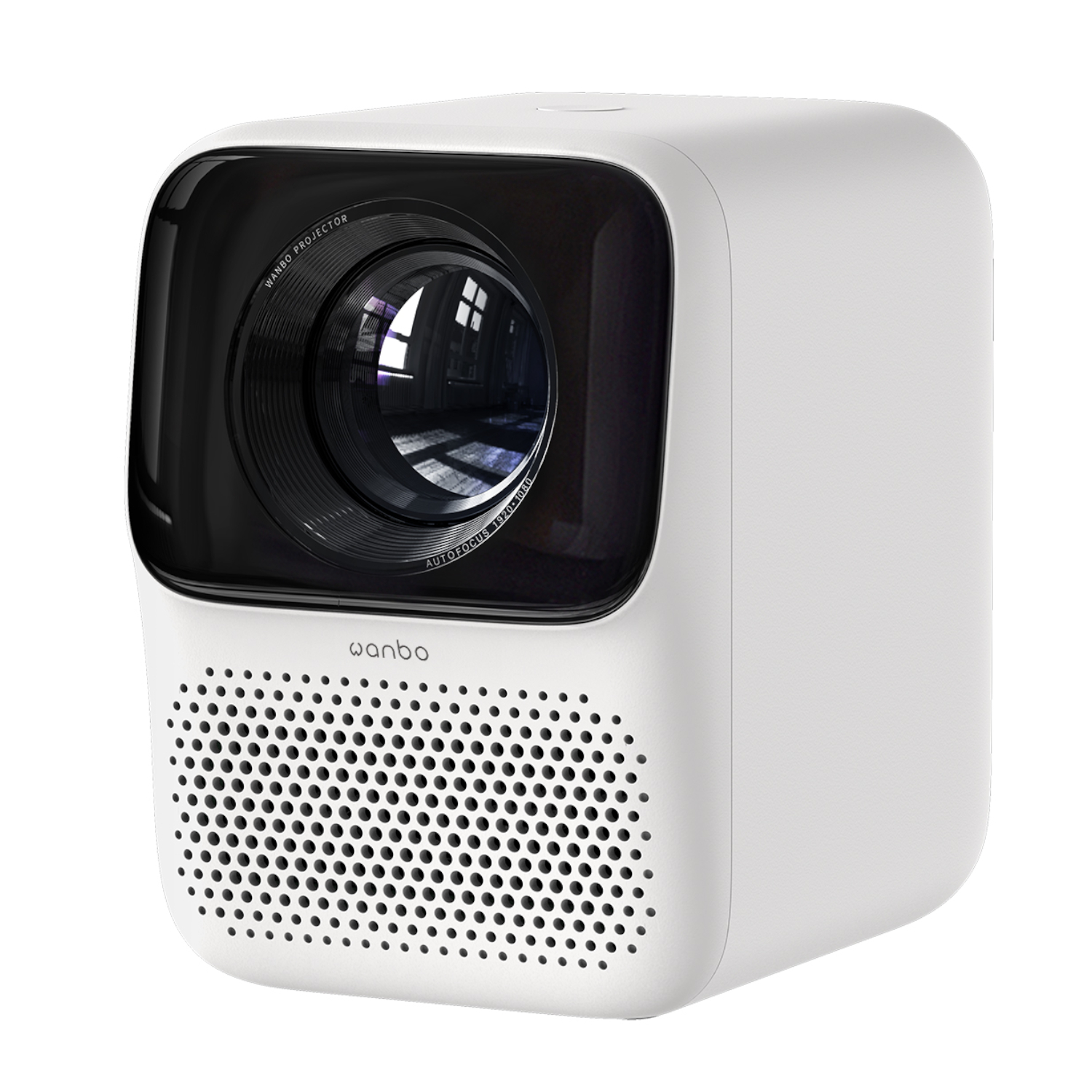 WANBO T2 MAX 1080P 450ANSI Android 9.0 Smart Projector - White