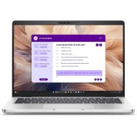Dell Pro 14 Plus PB14250/U7 265U/1x16GB DDR5/512GB SSD/14.0” FHD+/Integrated/FgrPr/FHD/IR Cam/Mic/WLAN + BT/Backlit Kb/4G/3 Cell/W11Pro/3Y ProSpt